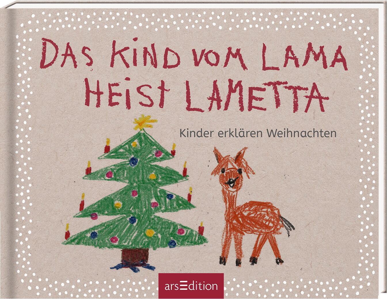 Cover: 9783845843209 | Das Kind vom Lama heist Lametta | Kinder erklären Weihnachten | Ronge