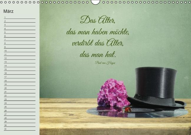 Bild: 9783660485721 | Spruchreifer Geburtstagskalender (Wandkalender immerwährend DIN A3...