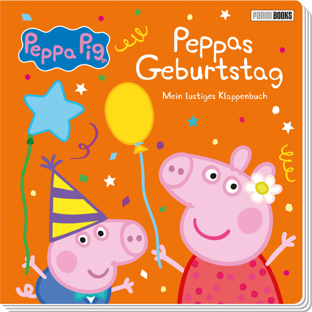 Cover: 9783833244667 | Peppa Pig: Peppas Geburtstag - Mein lustiges Klappenbuch | Panini