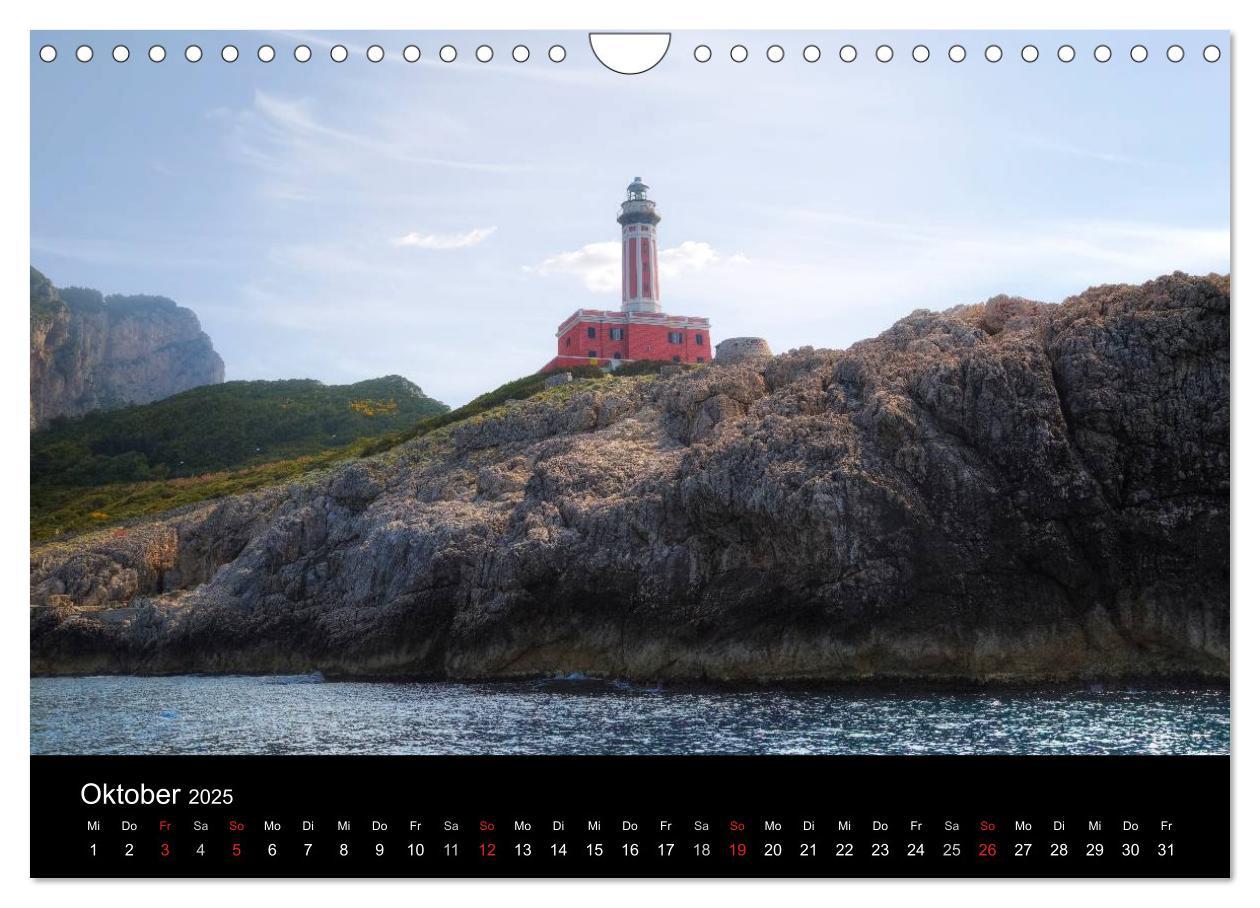 Bild: 9783435596430 | Amalfiküste und Capri (Wandkalender 2025 DIN A4 quer), CALVENDO...