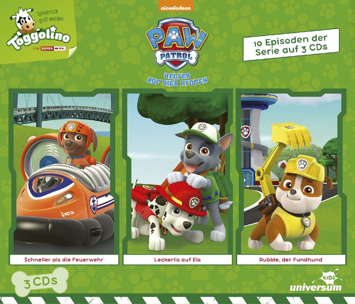 Cover: 4013575703326 | PAW Patrol Hörspielbox 2 | Zehn Episoden auf drei CDs | Audio-CD