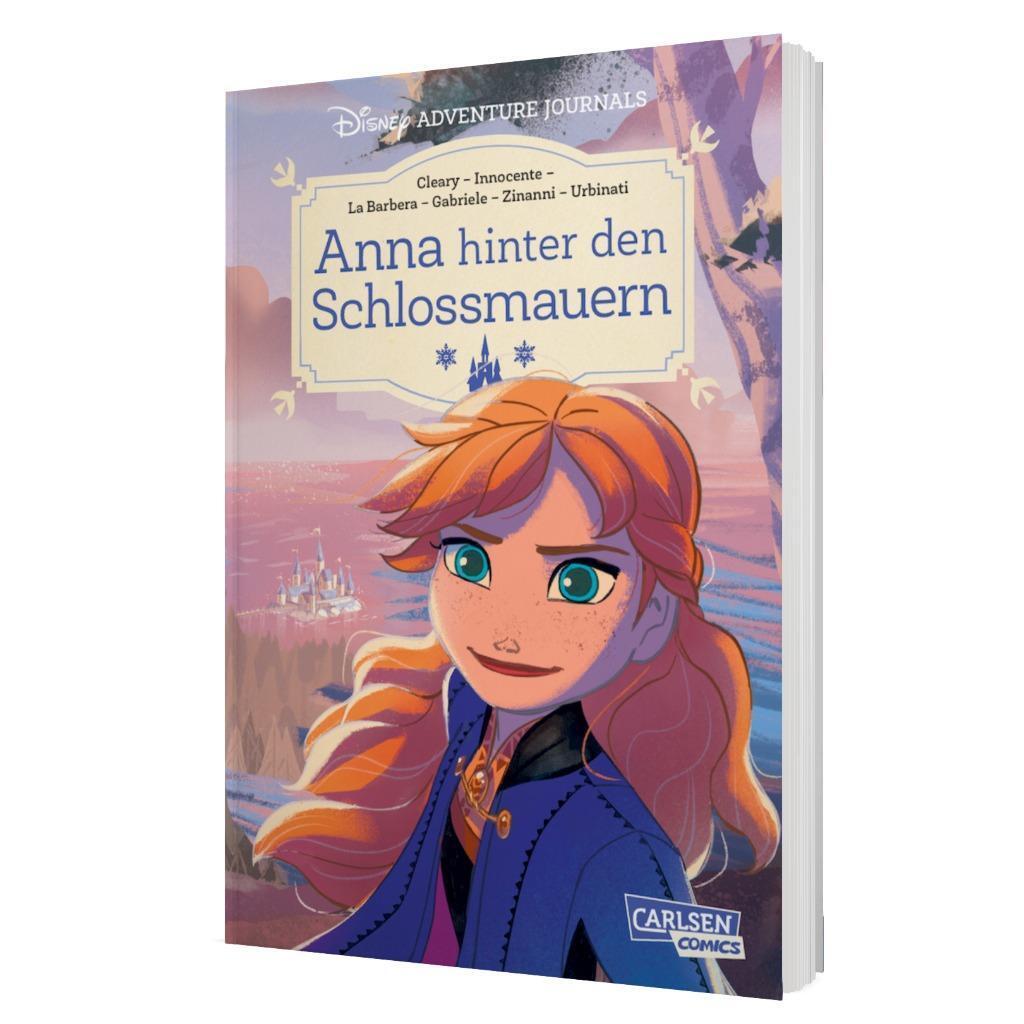 Bild: 9783551020420 | Disney Adventure Journals: Anna hinter den Schlossmauern | Taschenbuch