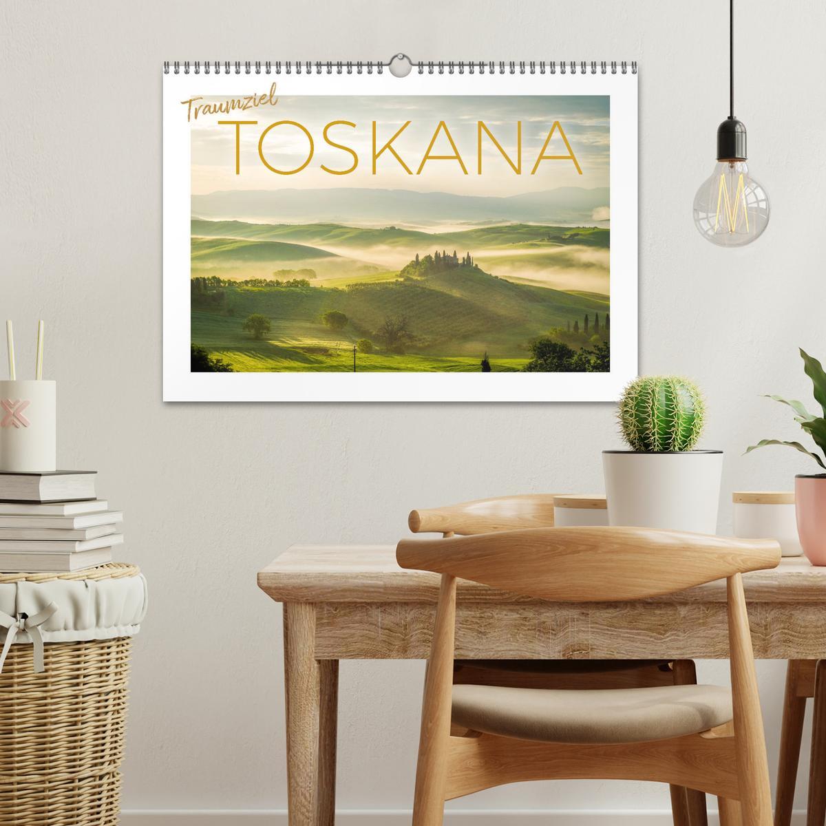 Bild: 9783383917691 | Traumziel Toskana (Wandkalender 2025 DIN A3 quer), CALVENDO...