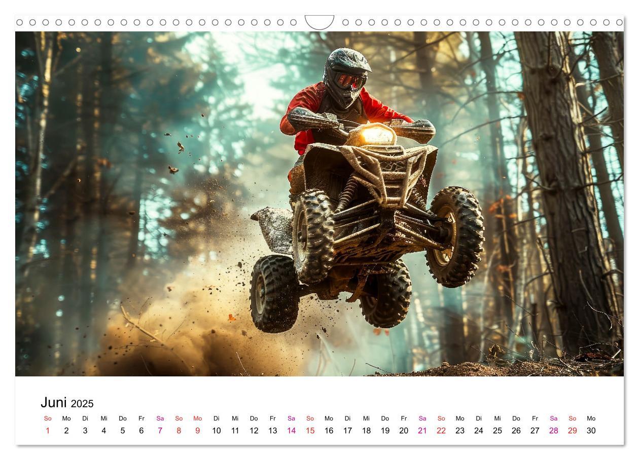 Bild: 9783457146699 | Quad Erlebnisse (Wandkalender 2025 DIN A3 quer), CALVENDO...