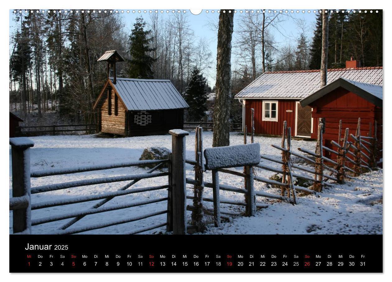 Bild: 9783435783151 | Südschweden (Wandkalender 2025 DIN A2 quer), CALVENDO Monatskalender