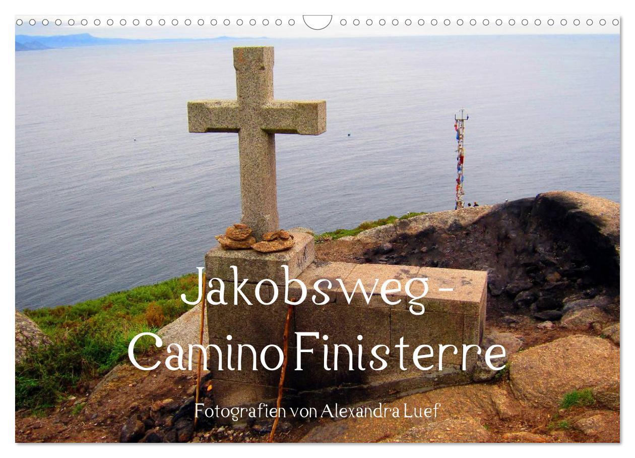 Cover: 9783435548750 | Jakobsweg - Camino Finisterre (Wandkalender 2025 DIN A3 quer),...