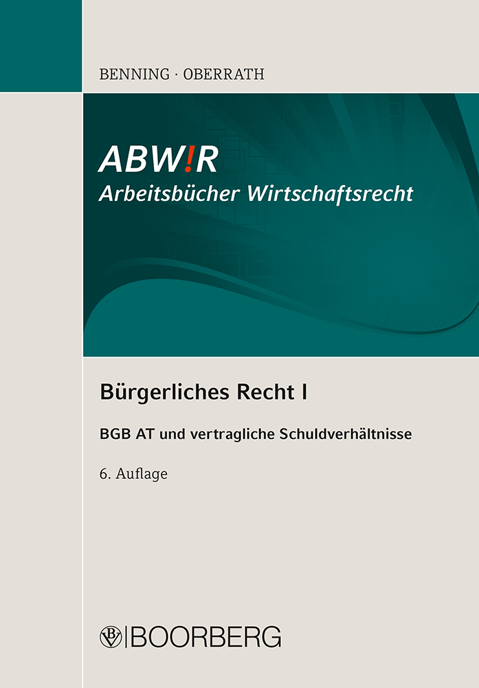 Cover: 9783415054936 | Bürgerliches Recht I | BGB AT und vertragliche Schuldverhältnisse