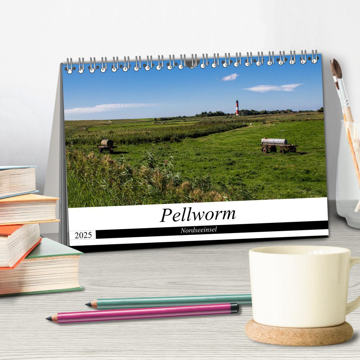 Bild: 9783435357079 | Nordseeinsel Pellworm 2025 (Tischkalender 2025 DIN A5 quer),...