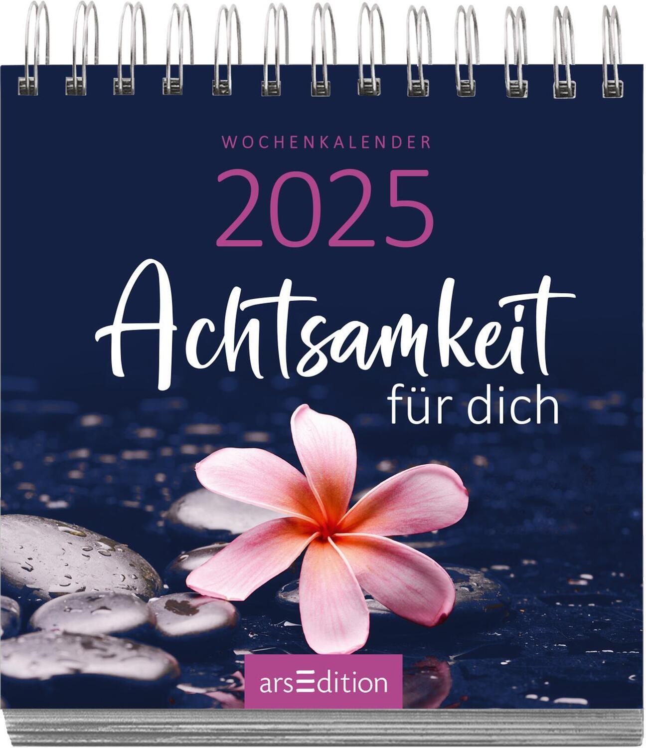 Bild: 4014489133148 | Mini-Wochenkalender Achtsamkeit für dich 2025 | Kalender | 108 S.