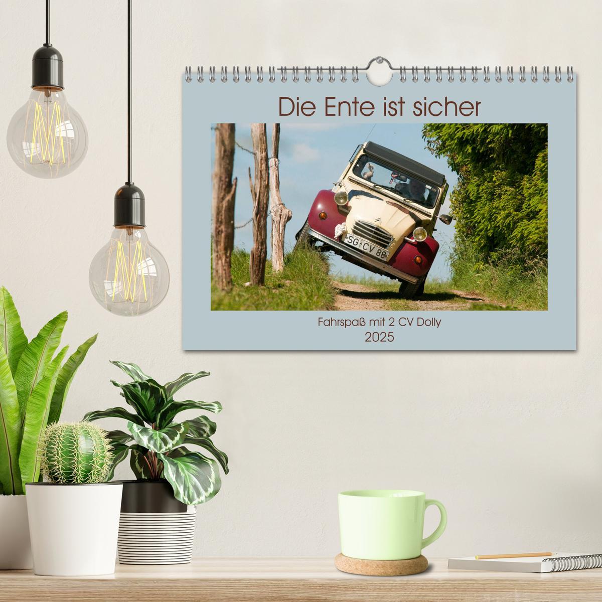 Bild: 9783435273881 | Die Ente ist sicher - Fahrspaß mit 2 CV Dolly (Wandkalender 2025...