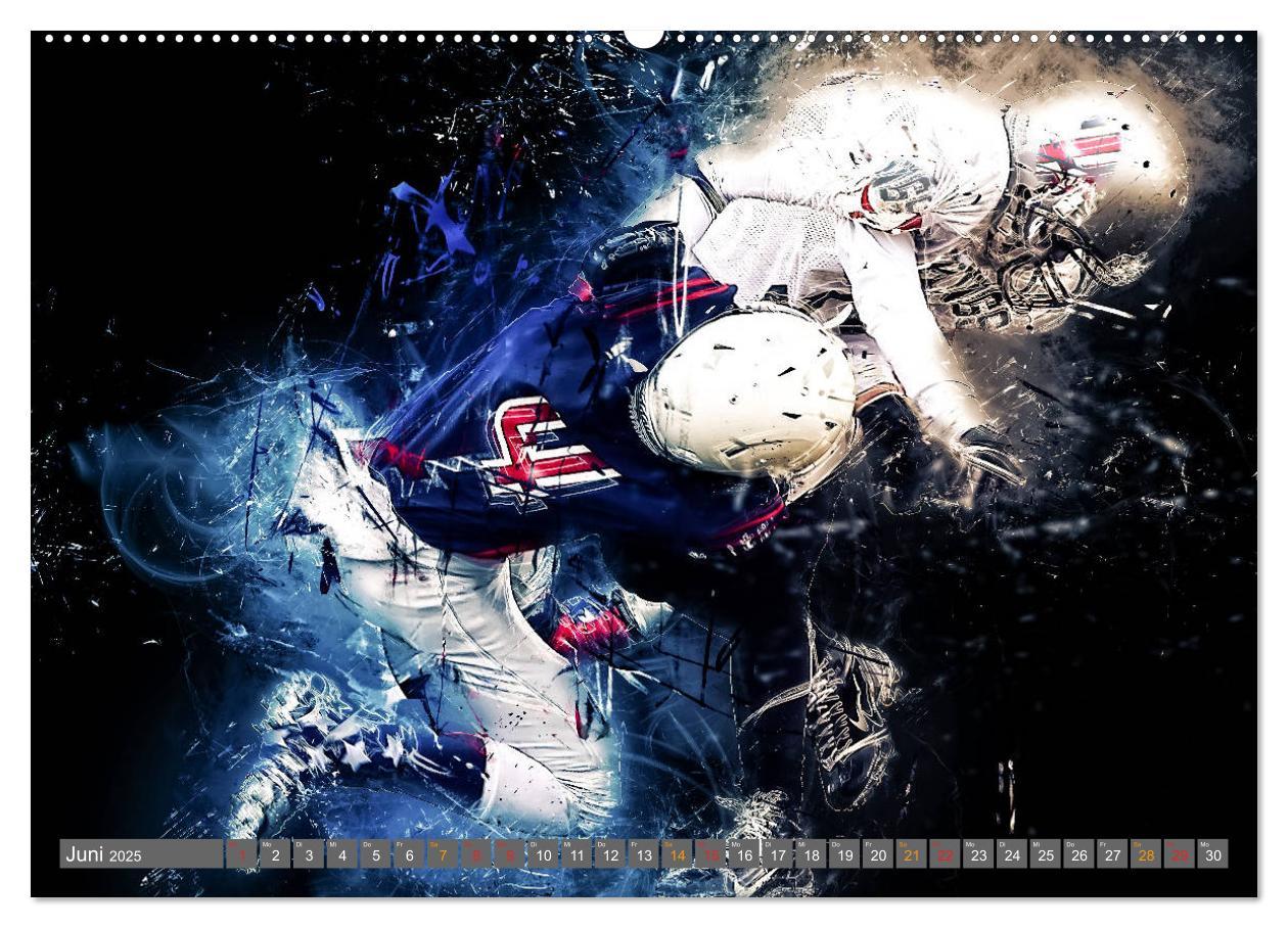 Bild: 9783435329304 | American Football - so cool (Wandkalender 2025 DIN A2 quer),...