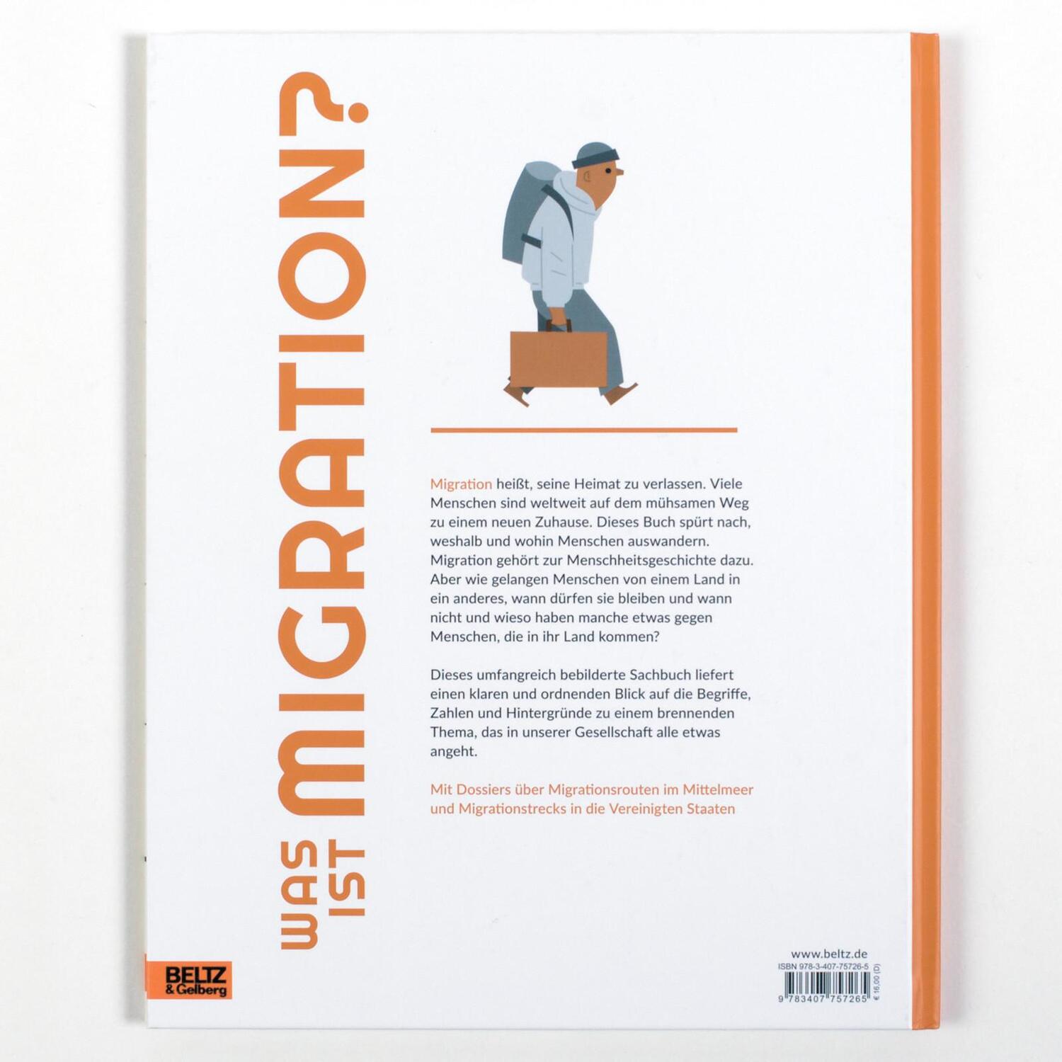 Rückseite: 9783407757265 | Was ist Migration? | Eduard Altarriba | Buch | 48 S. | Deutsch | 2023