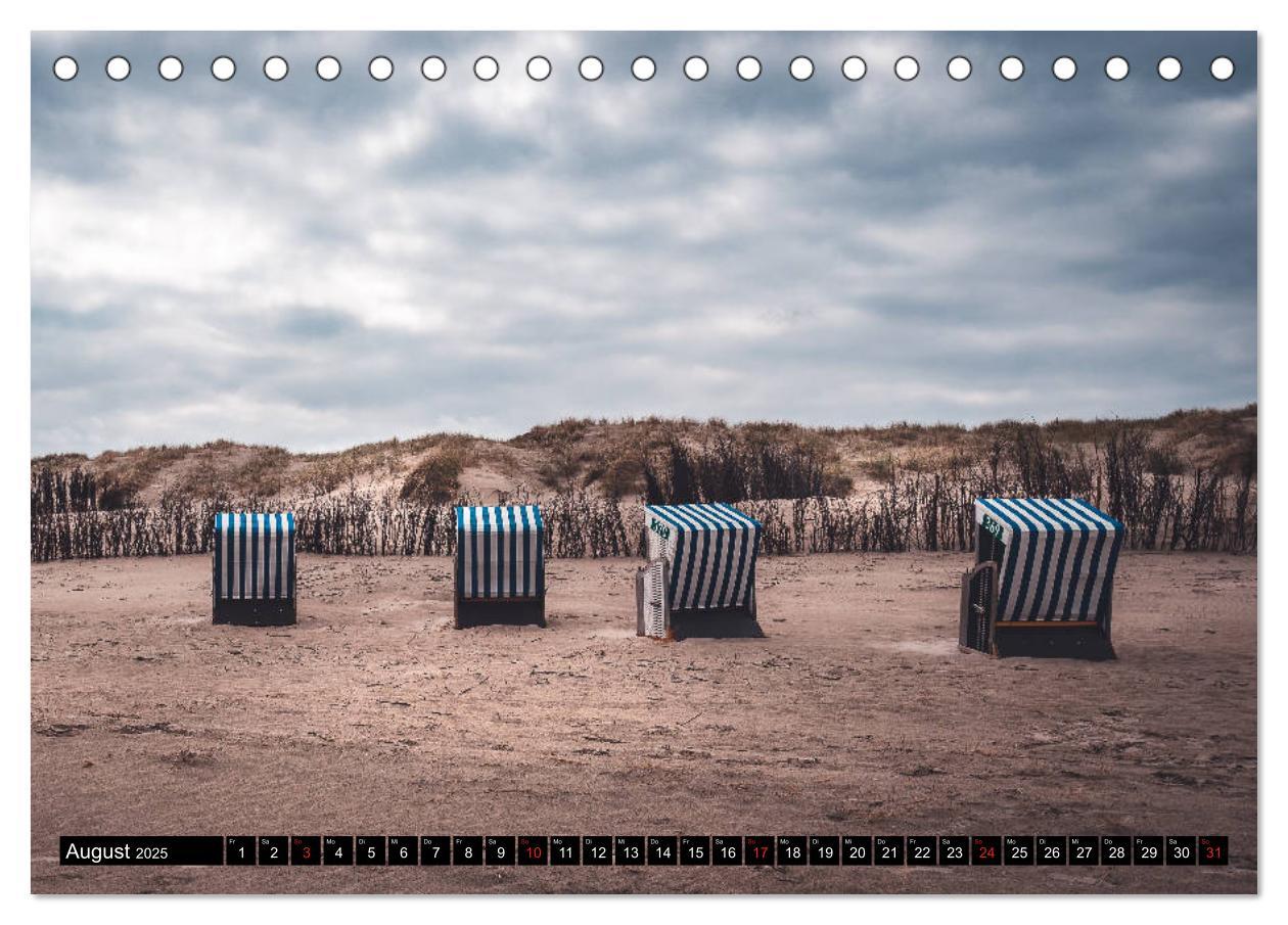 Bild: 9783435156498 | Mein Jahr auf Norderney (Tischkalender 2025 DIN A5 quer), CALVENDO...