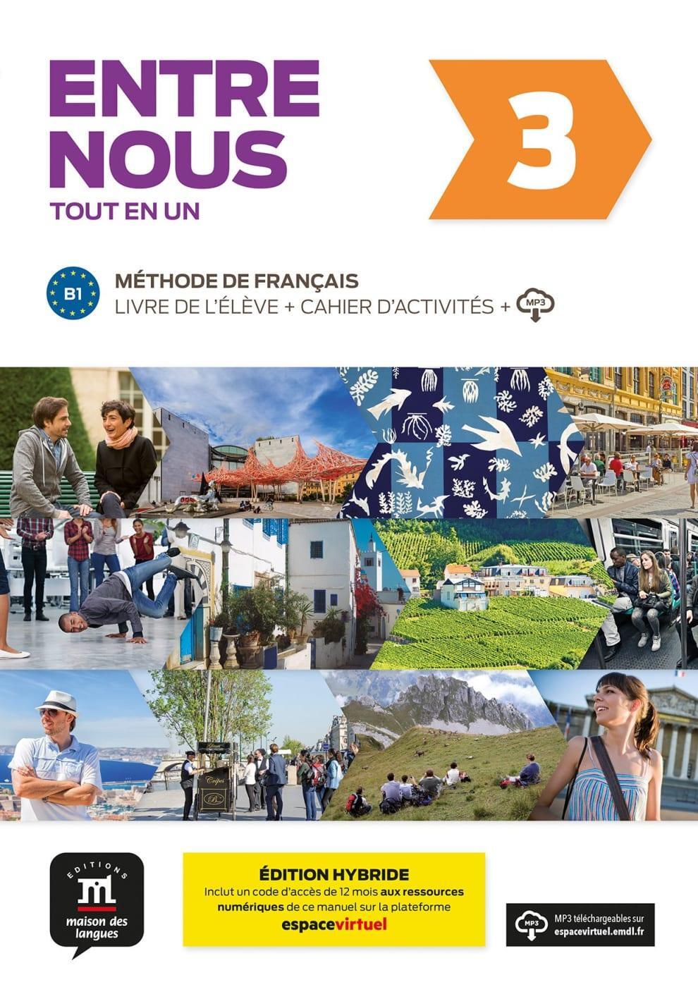 Cover: 9783125302686 | Entre nous 3 (B1) Édition hybride - Tout en un | Taschenbuch | 240 S.