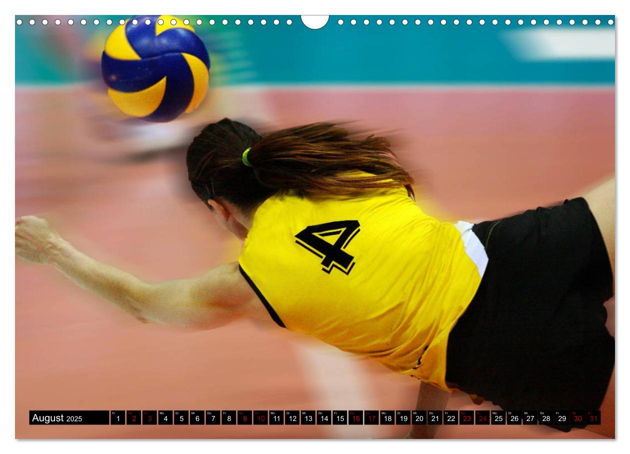 Bild: 9783435420025 | Volleyball Action (Wandkalender 2025 DIN A3 quer), CALVENDO...