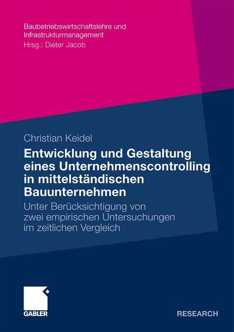 Cover: 9783834917898 | Entwicklung und Gestaltung eines Unternehmenscontrolling in...