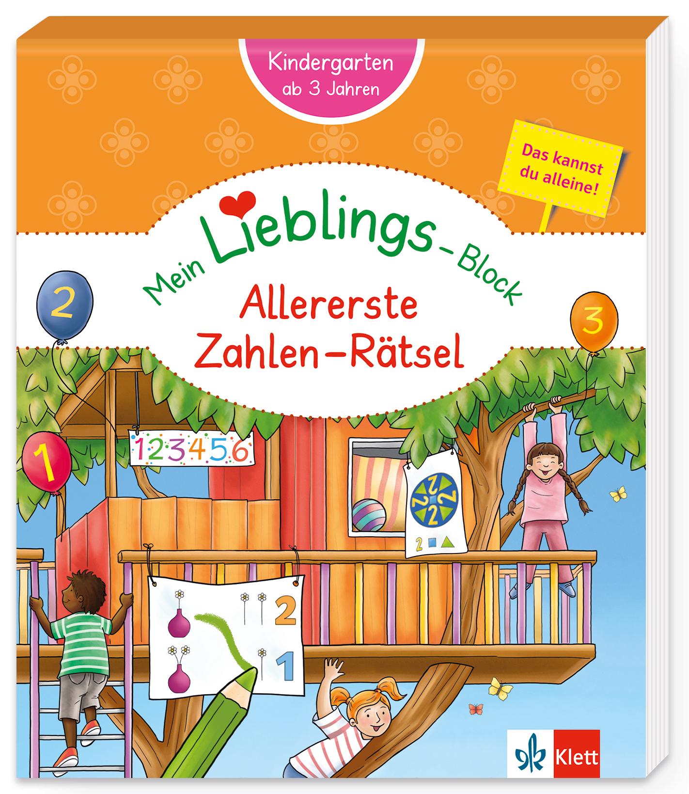 Cover: 9783129497692 | Klett Mein Lieblings-Block Allererste Zahlen-Rätsel | Taschenbuch