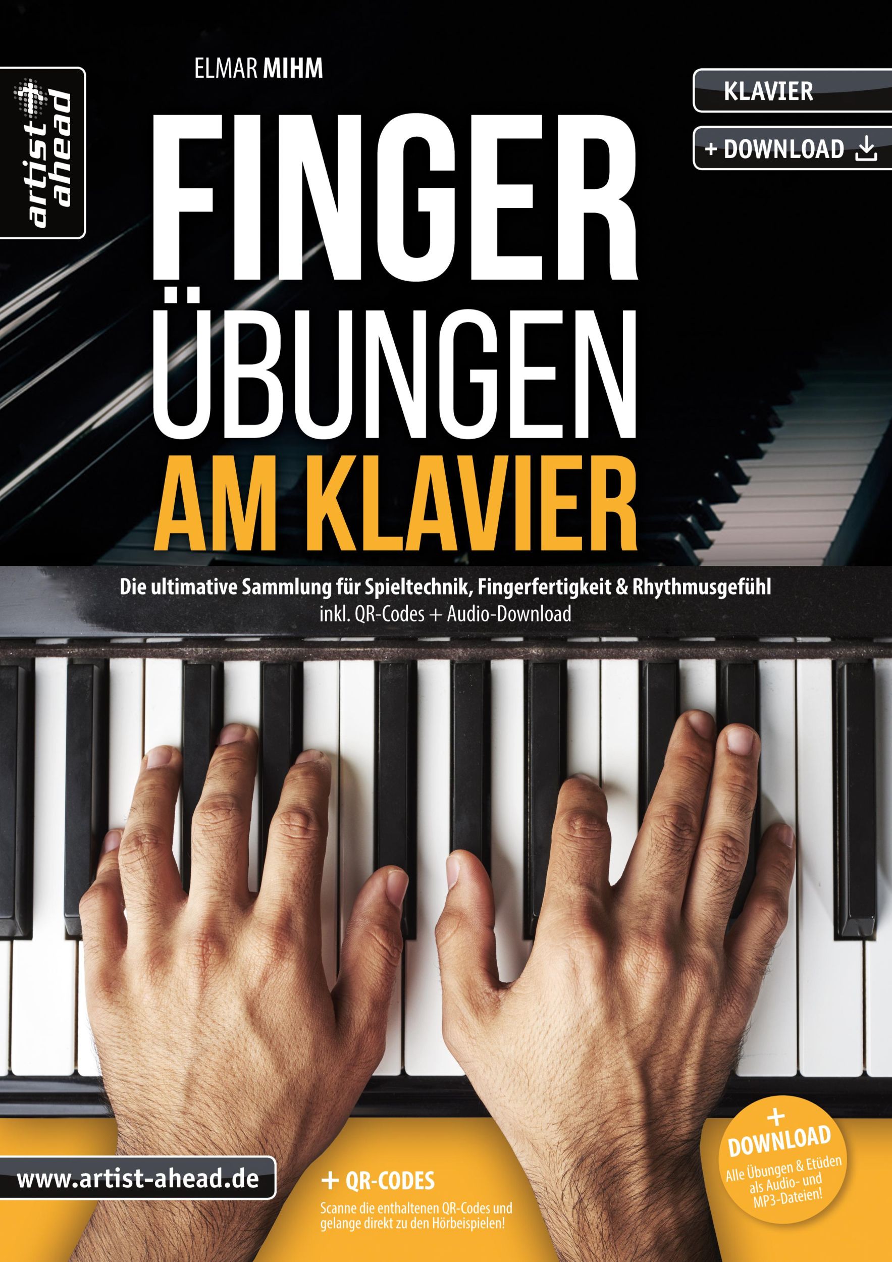 Cover: 9783866421943 | Fingerübungen am Klavier | Elmar Mihm | Broschüre | 48 S. | Deutsch