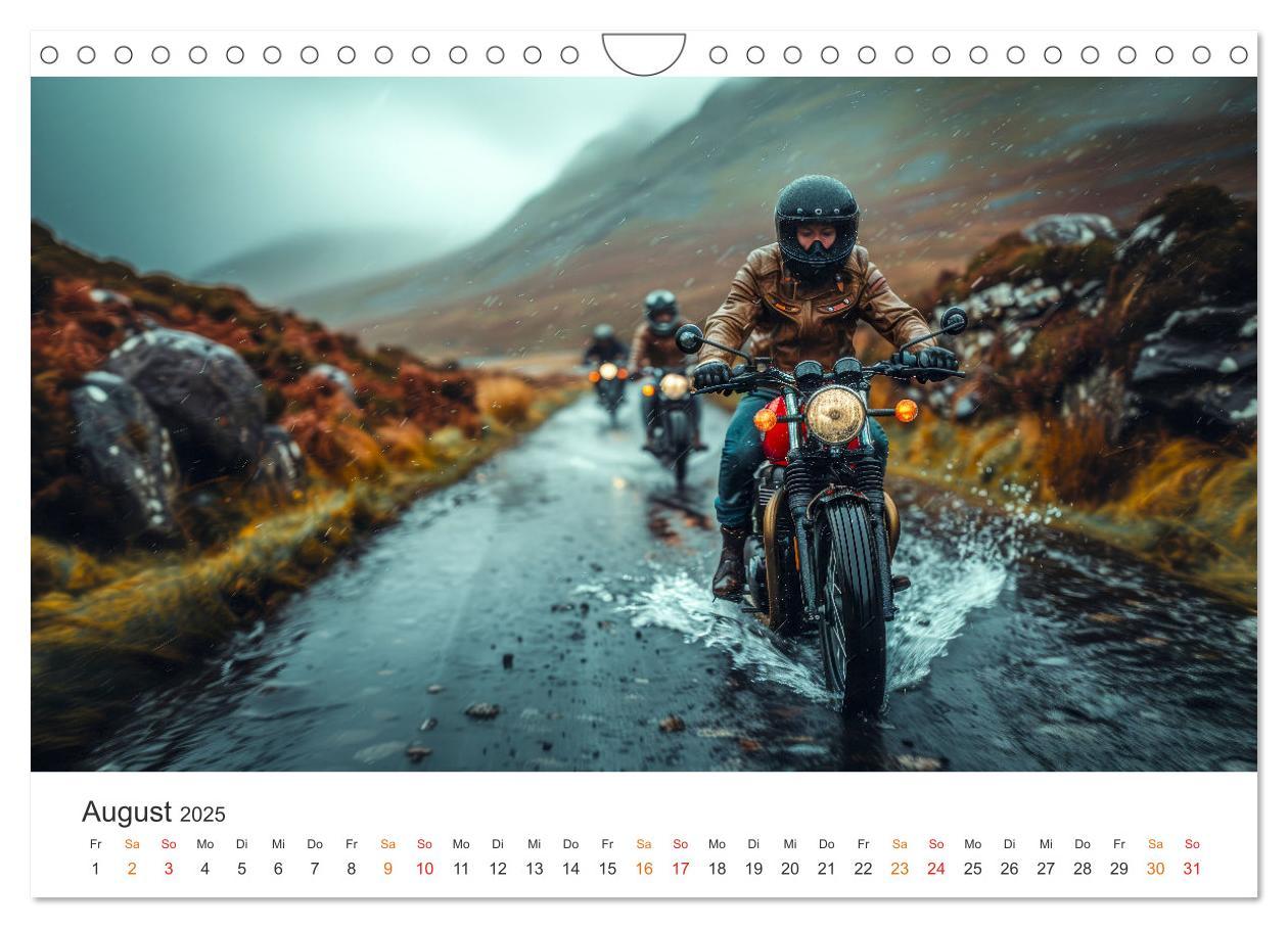 Bild: 9783383817052 | Motorrad tolle Momente (Wandkalender 2025 DIN A4 quer), CALVENDO...