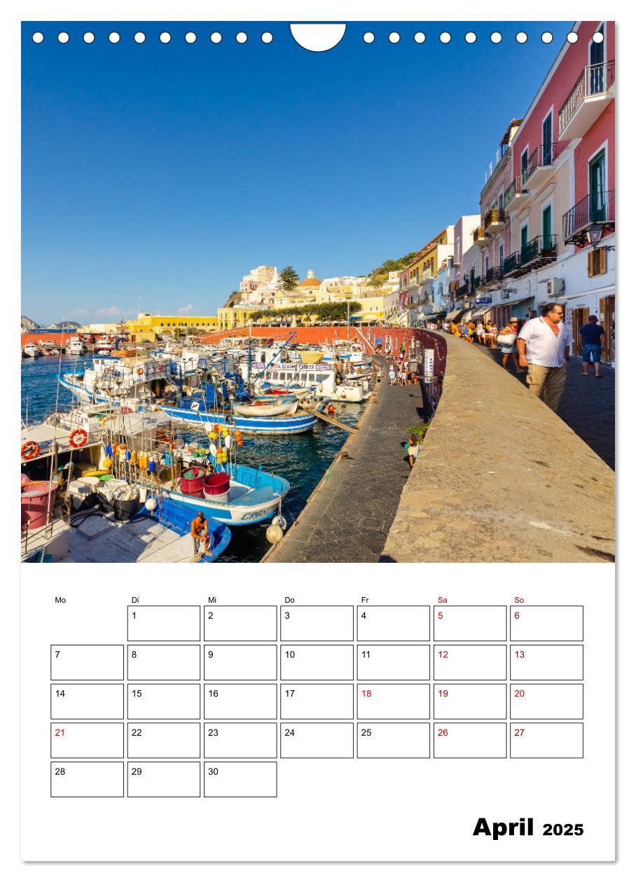 Bild: 9783435940509 | Insel Ponza - Italien (Wandkalender 2025 DIN A4 hoch), CALVENDO...