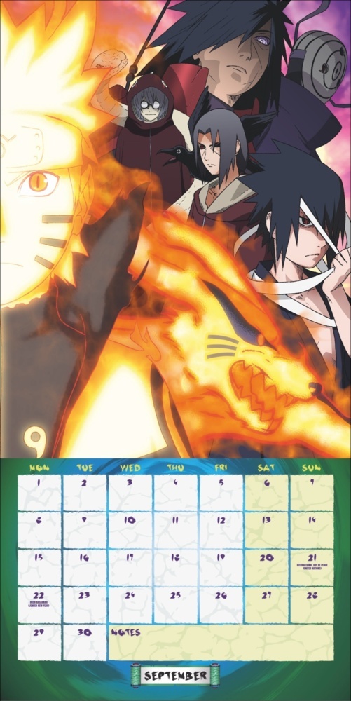 Bild: 9783840196812 | Naruto Broschurkalender 2025 | Kalender | 28 S. | Englisch | 2025