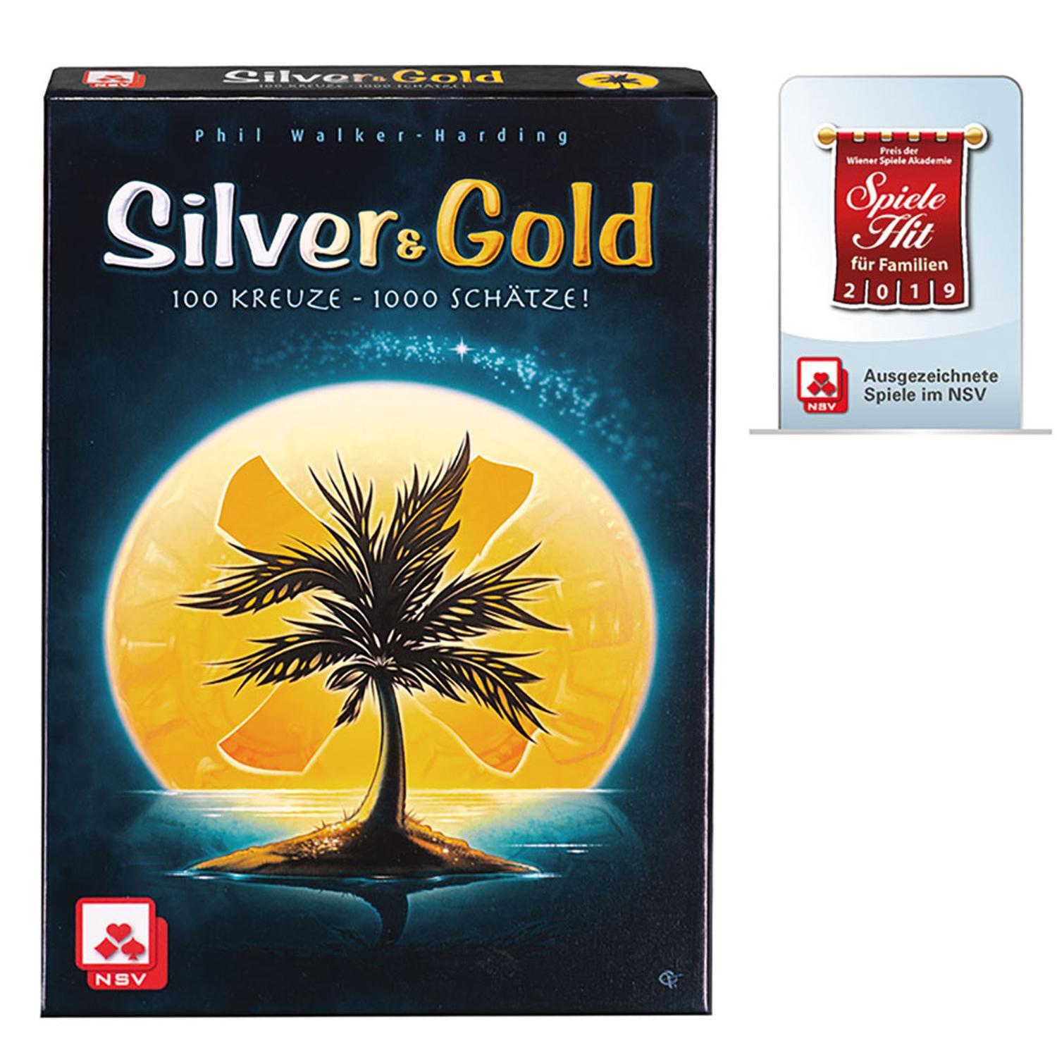 Cover: 4012426880957 | Silver &amp; Gold | Phil Walker Harding | Spiel | Brettspiel | 4088 | 2019