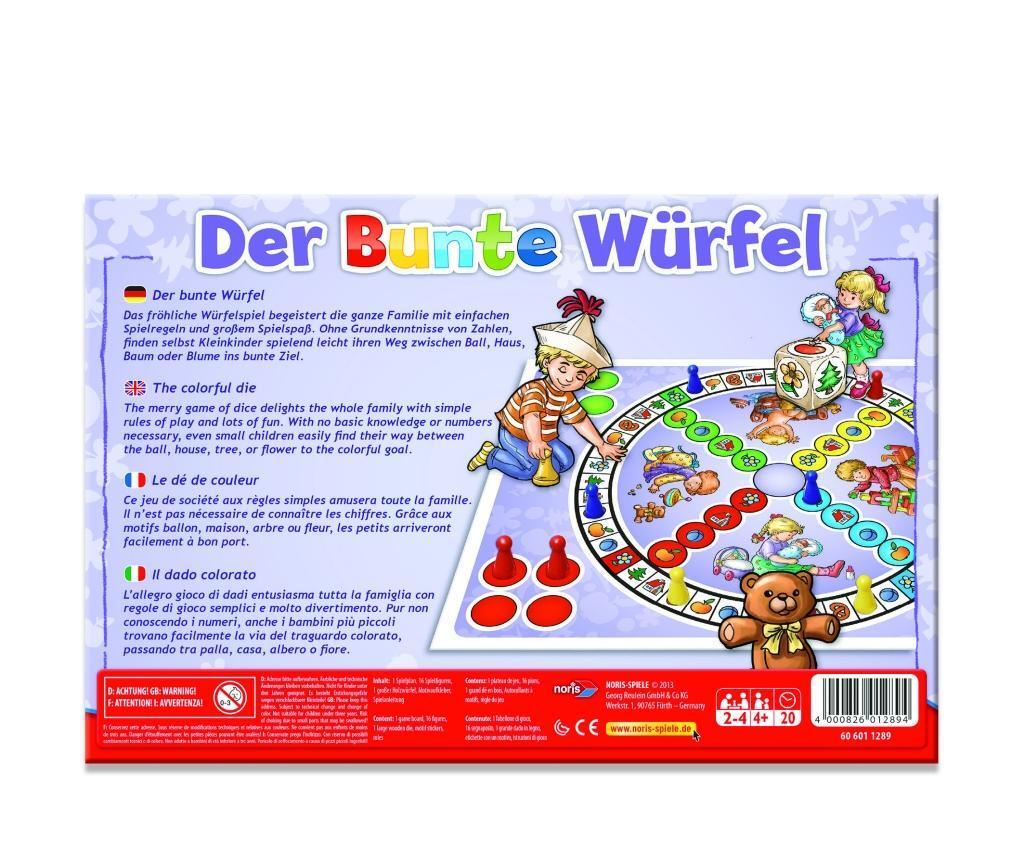 Bild: 4000826012894 | Der bunte Würfel | Spiel | Deutsch | 2014 | NORIS | EAN 4000826012894