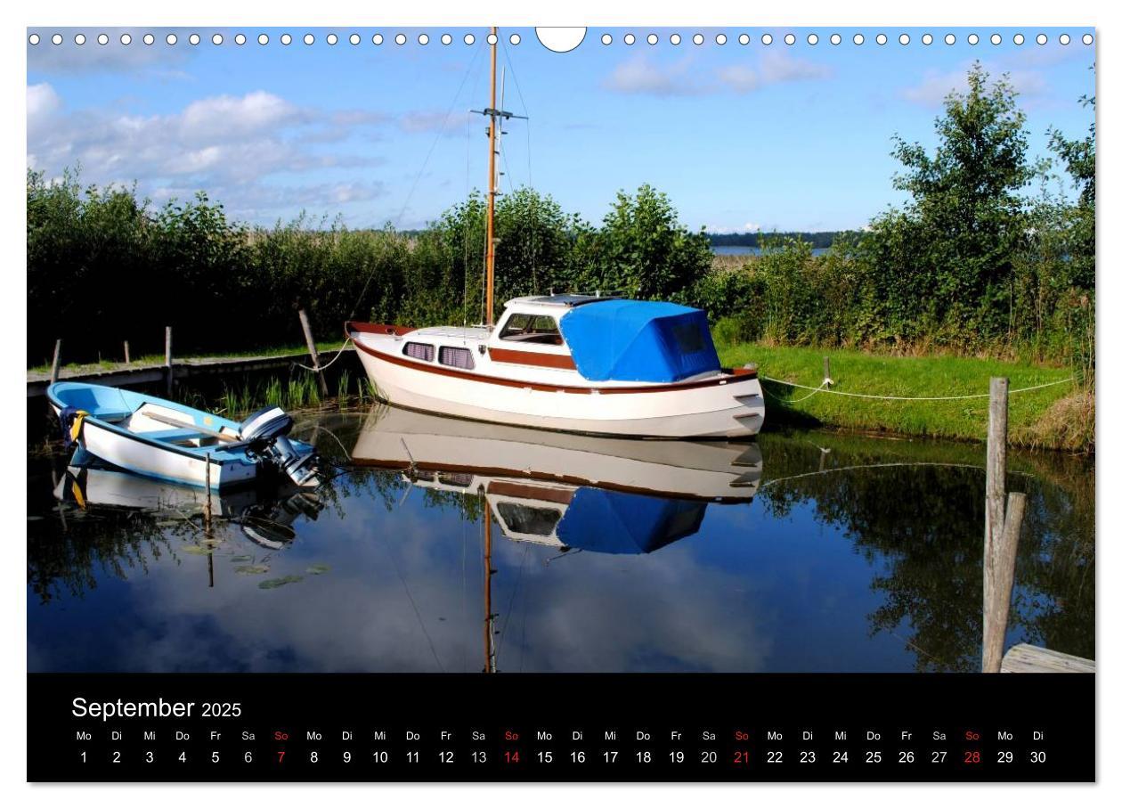 Bild: 9783435828296 | Boote (Wandkalender 2025 DIN A3 quer), CALVENDO Monatskalender | 2025