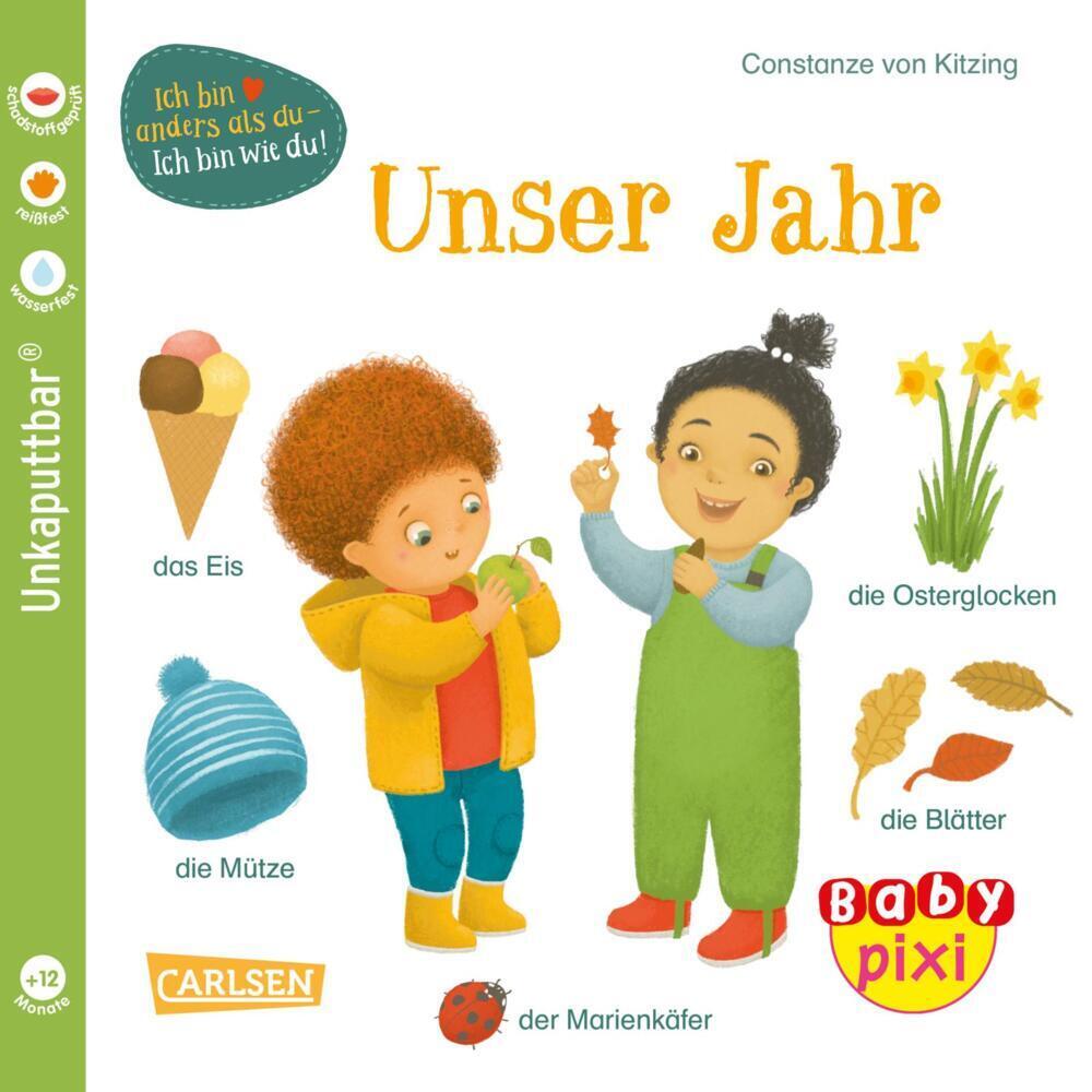 Cover: 9783551062338 | Baby Pixi (unkaputtbar) 118: Unser Jahr | Constanze von Kitzing | Buch