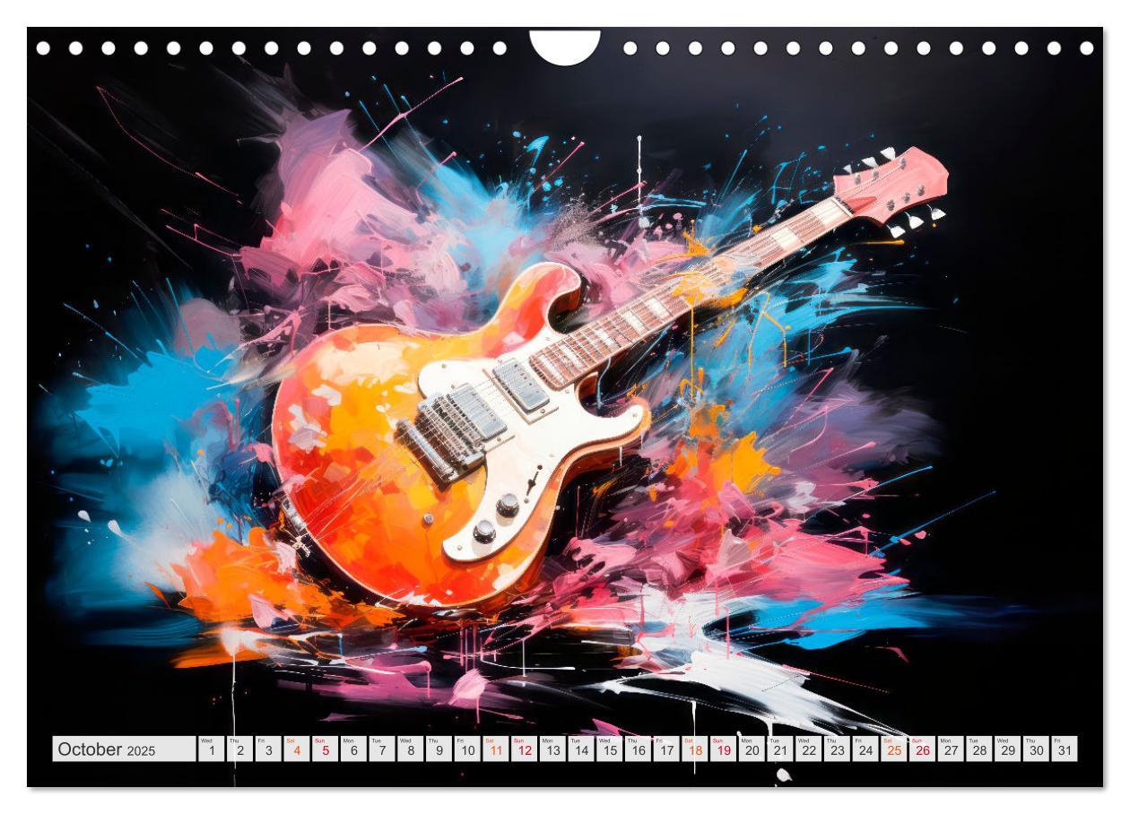 Bild: 9781325999873 | Musical Instruments CHARMING MODERN PRESENTATION (Wall Calendar...