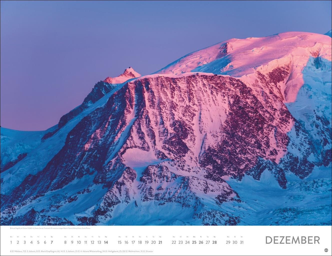 Bild: 9783756405060 | Faszination Alpen Posterkalender 2025 | Heye | Kalender | 14 S. | 2025