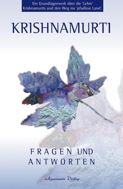 Cover: 9783894271749 | Fragen und Antworten | Jiddu Krishnamurti | Buch | Deutsch | 2001