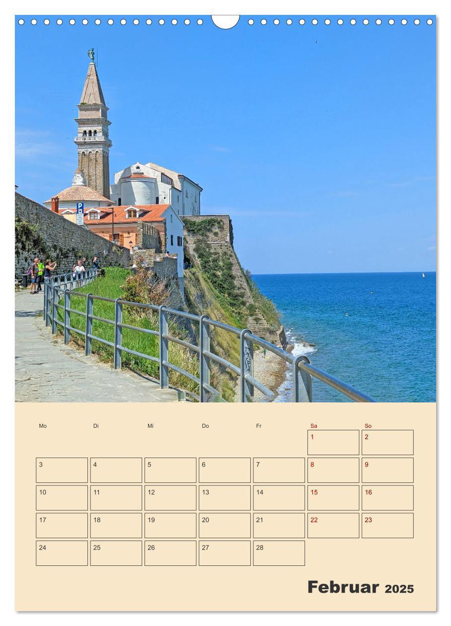 Bild: 9783435866434 | Piran, Sloweniens Perle am Mittelmeer (Wandkalender 2025 DIN A3...