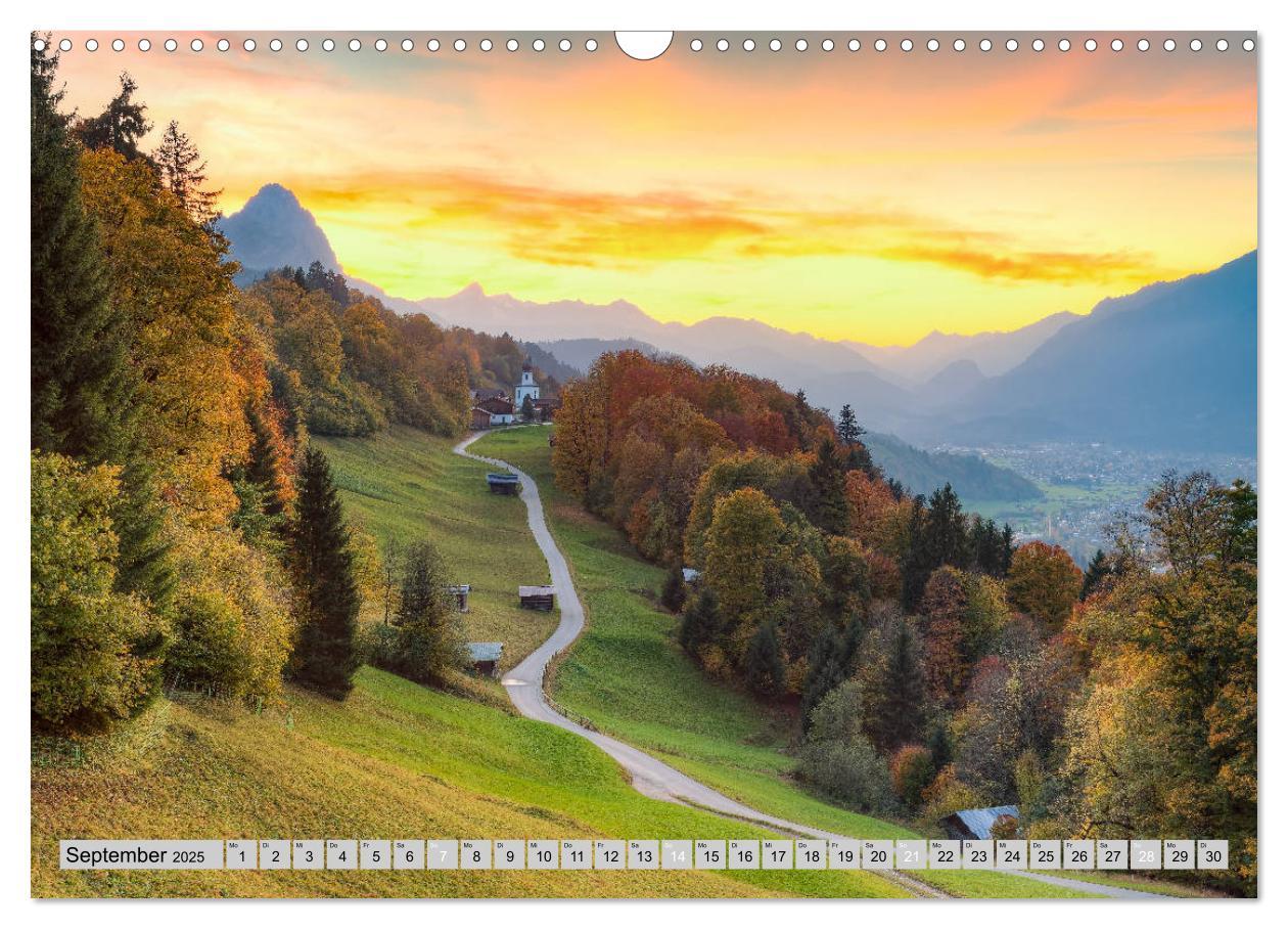 Bild: 9783435197422 | Wunderschönes Bayern (Wandkalender 2025 DIN A3 quer), CALVENDO...