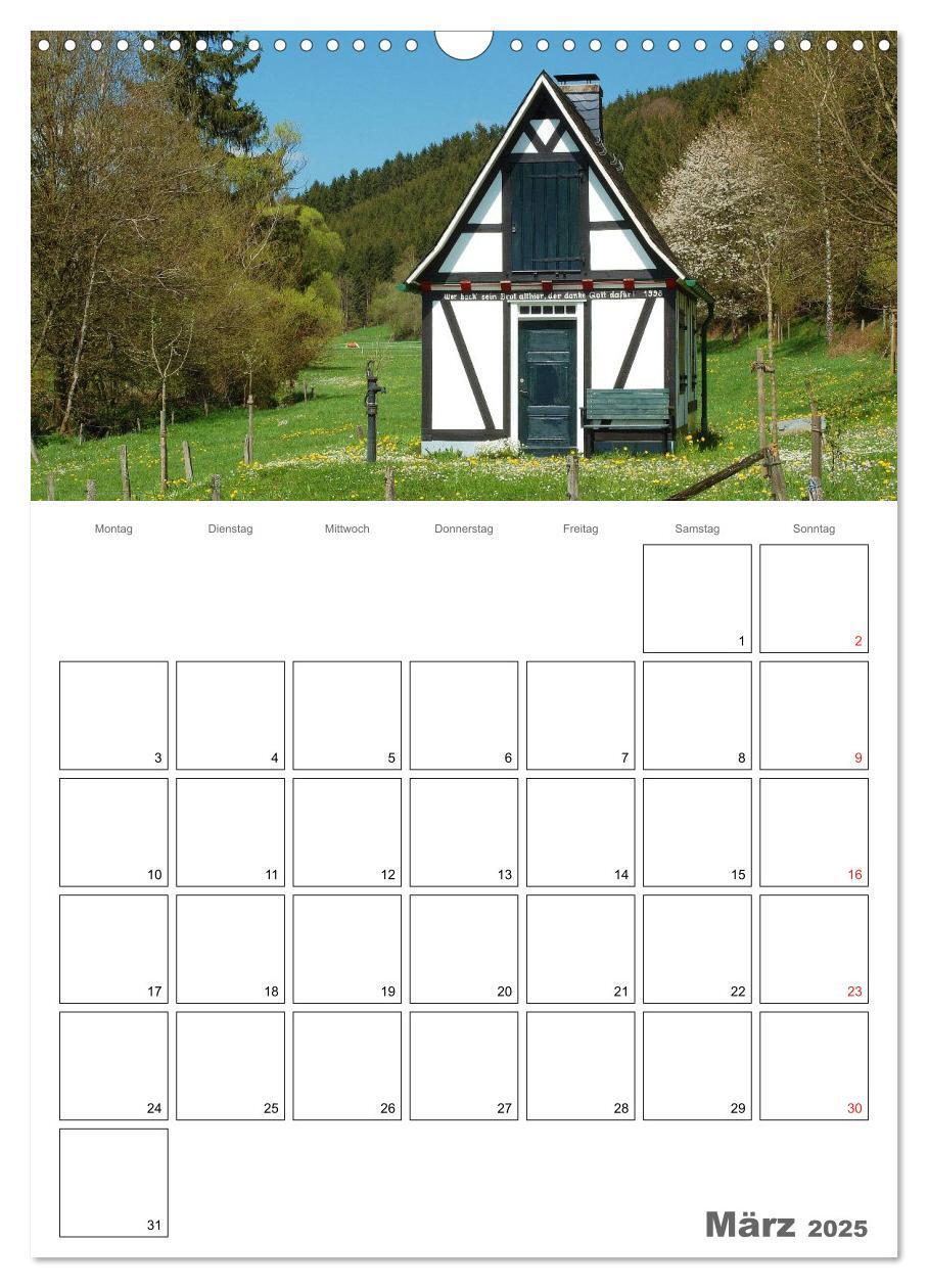 Bild: 9783457041703 | Das Siegerland (Wandkalender 2025 DIN A3 hoch), CALVENDO...