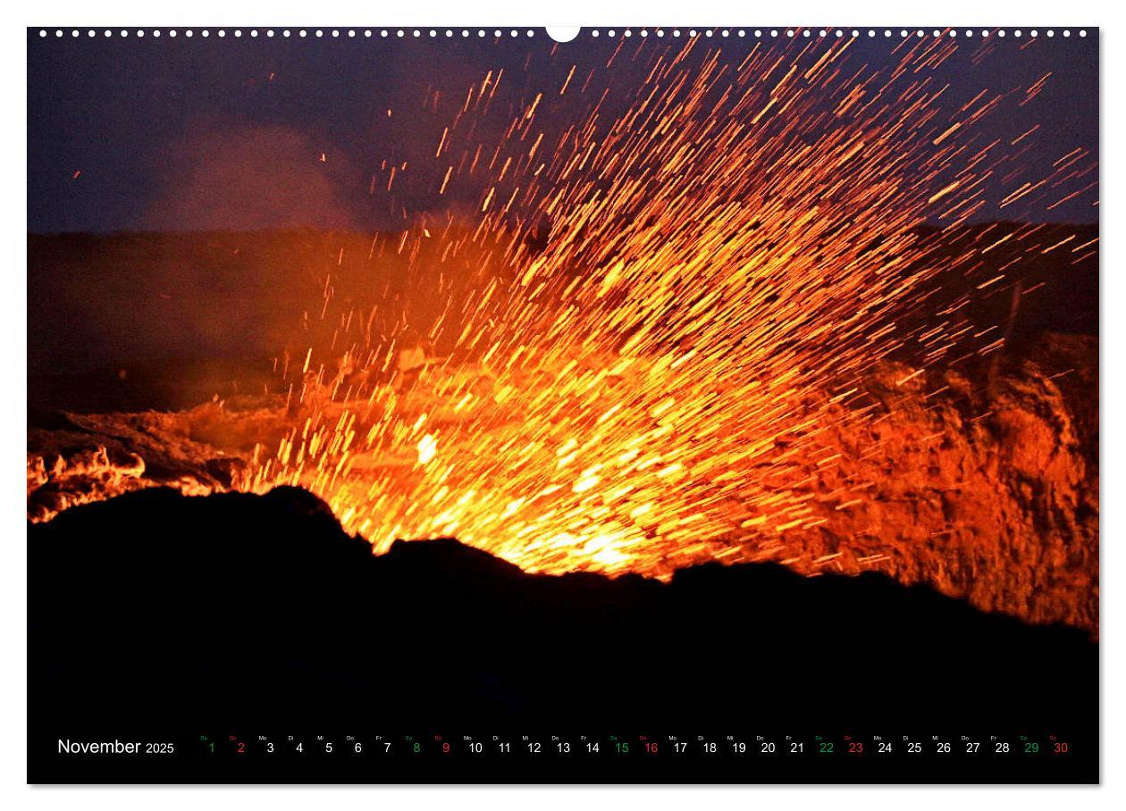 Bild: 9783435477623 | Vulkane Äthiopiens - Erta Ale und Dallol (Wandkalender 2025 DIN A2...