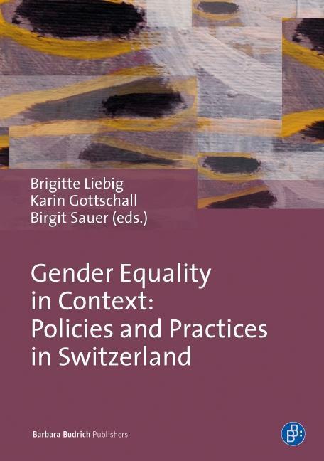 Cover: 9783847407270 | Gender Equality in Context | Policies and Practices in Switzerland