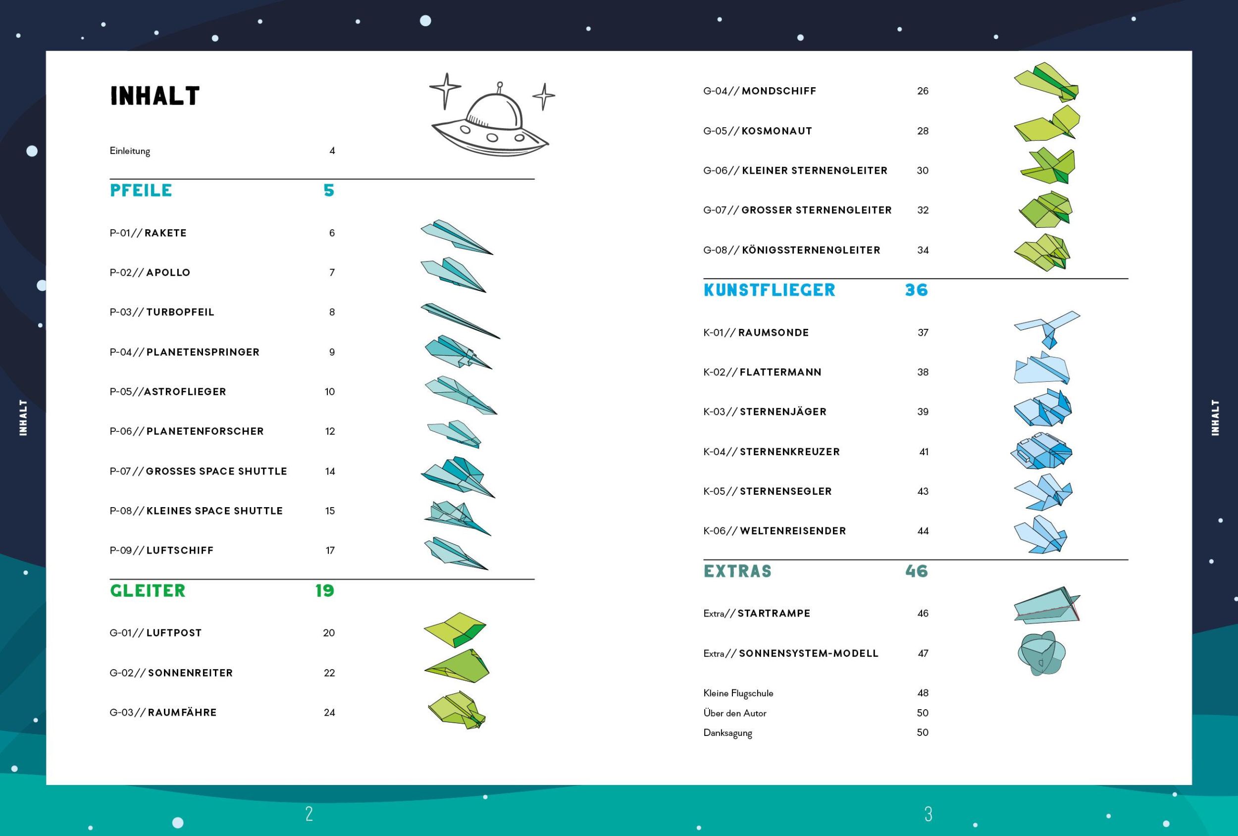 Bild: 9783745912388 | Weltraum-Papierflieger: Mit Faltanleitungen, pfeilschneller...