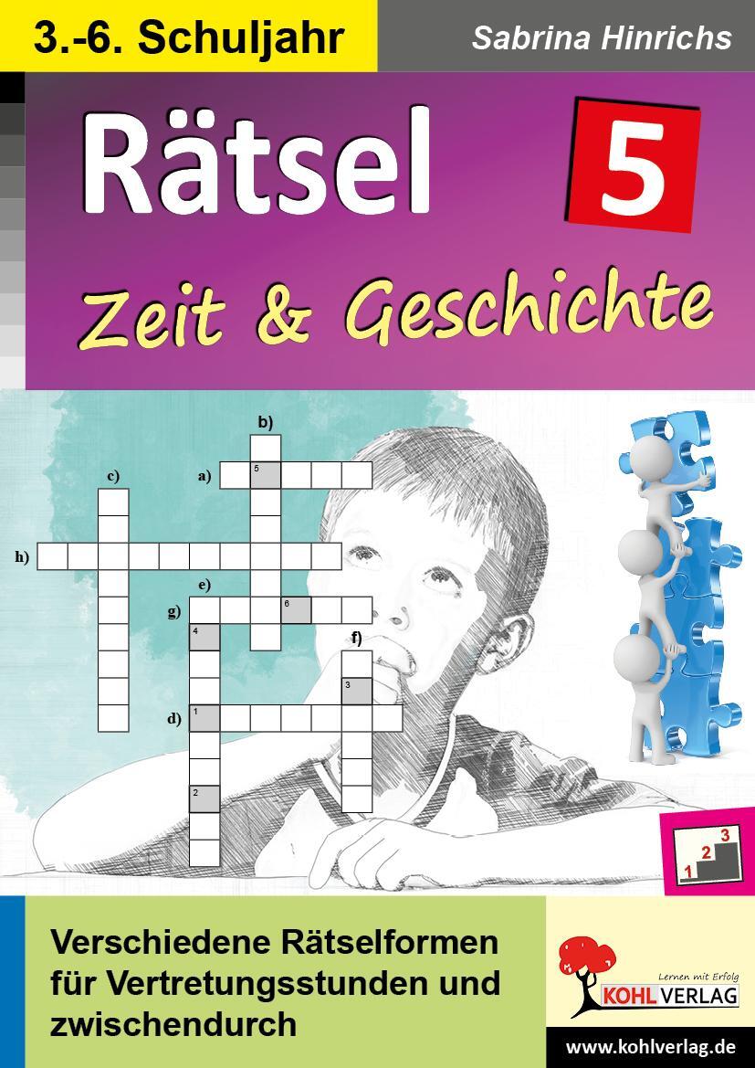 Cover: 9783985583010 | Rätsel / Band 5: Zeit &amp; Geschichte | Sabrina Hinrichs | Taschenbuch