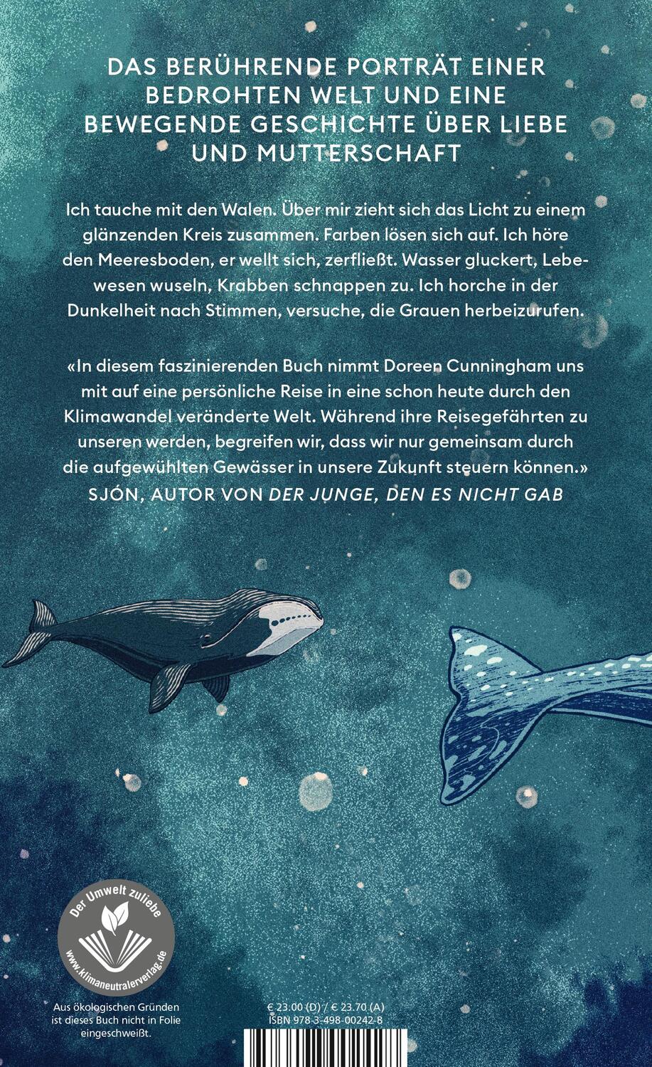 Rückseite: 9783498002428 | Der Gesang in den Meeren | Doreen Cunningham | Buch | Deutsch | 2022