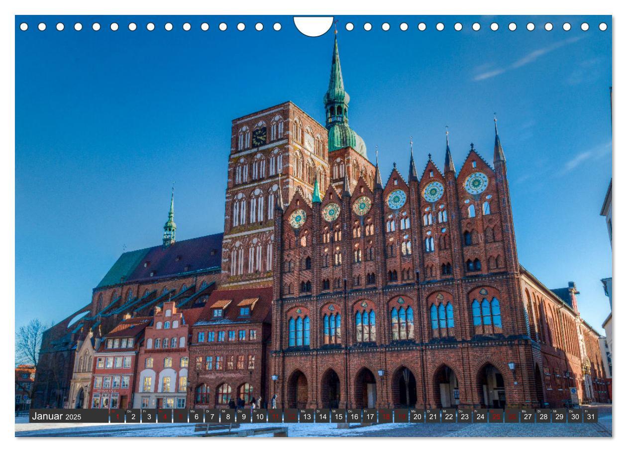 Bild: 9783435011216 | Stralsund, Eine Perle an der Ostsee (Wandkalender 2025 DIN A4...