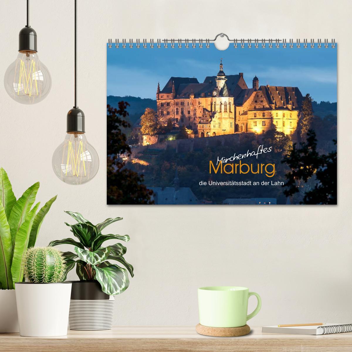 Bild: 9783435424085 | Märchenhaftes Marburg (Wandkalender 2025 DIN A4 quer), CALVENDO...