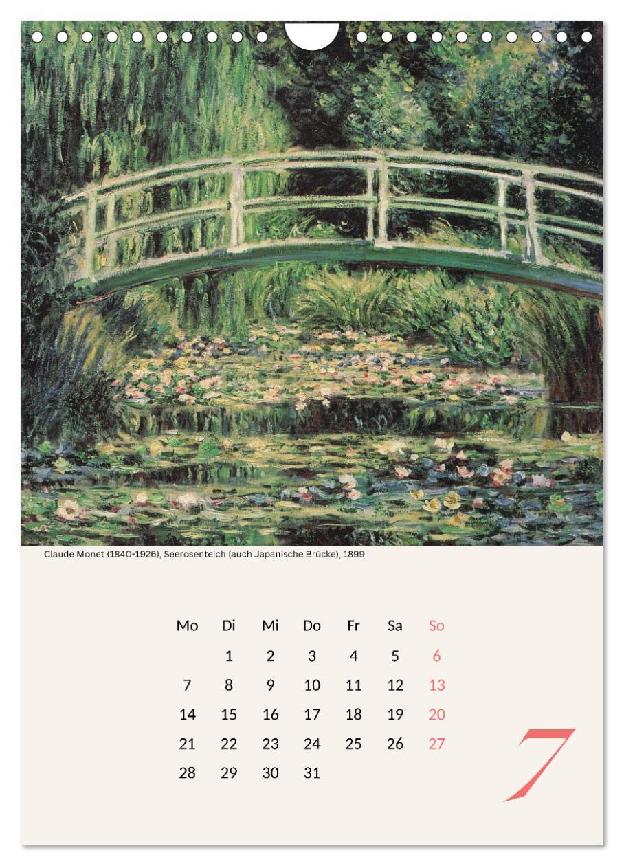 Bild: 9783457225264 | Claude Monet Impressionen (Wandkalender 2025 DIN A4 hoch), CALVENDO...