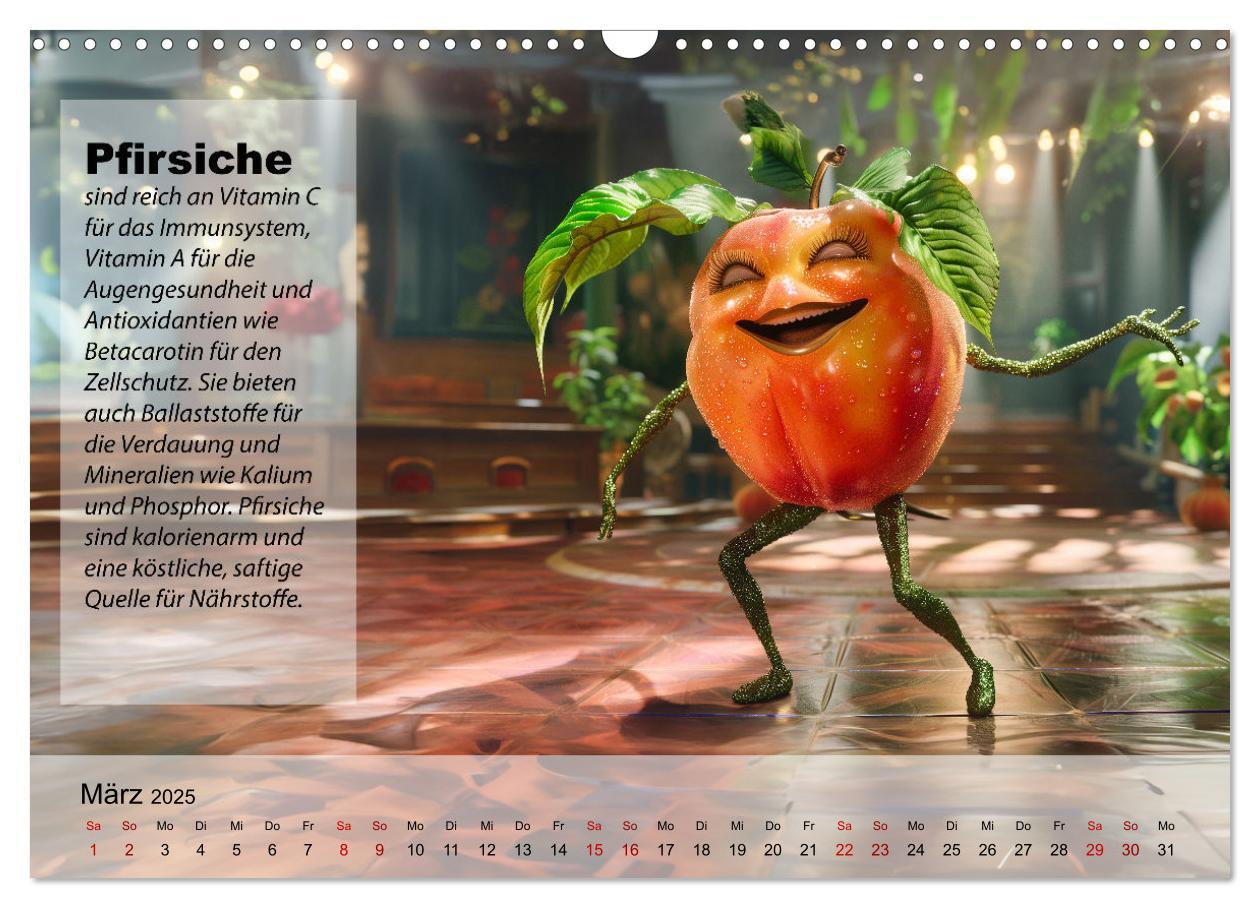 Bild: 9783457127117 | Tanzende Früchtchen (Wandkalender 2025 DIN A3 quer), CALVENDO...