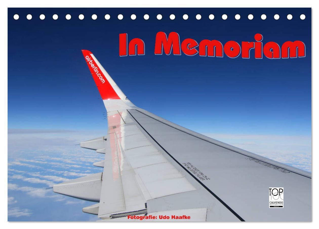 Cover: 9783435336937 | In Memoriam Air Berlin (Tischkalender 2025 DIN A5 quer), CALVENDO...