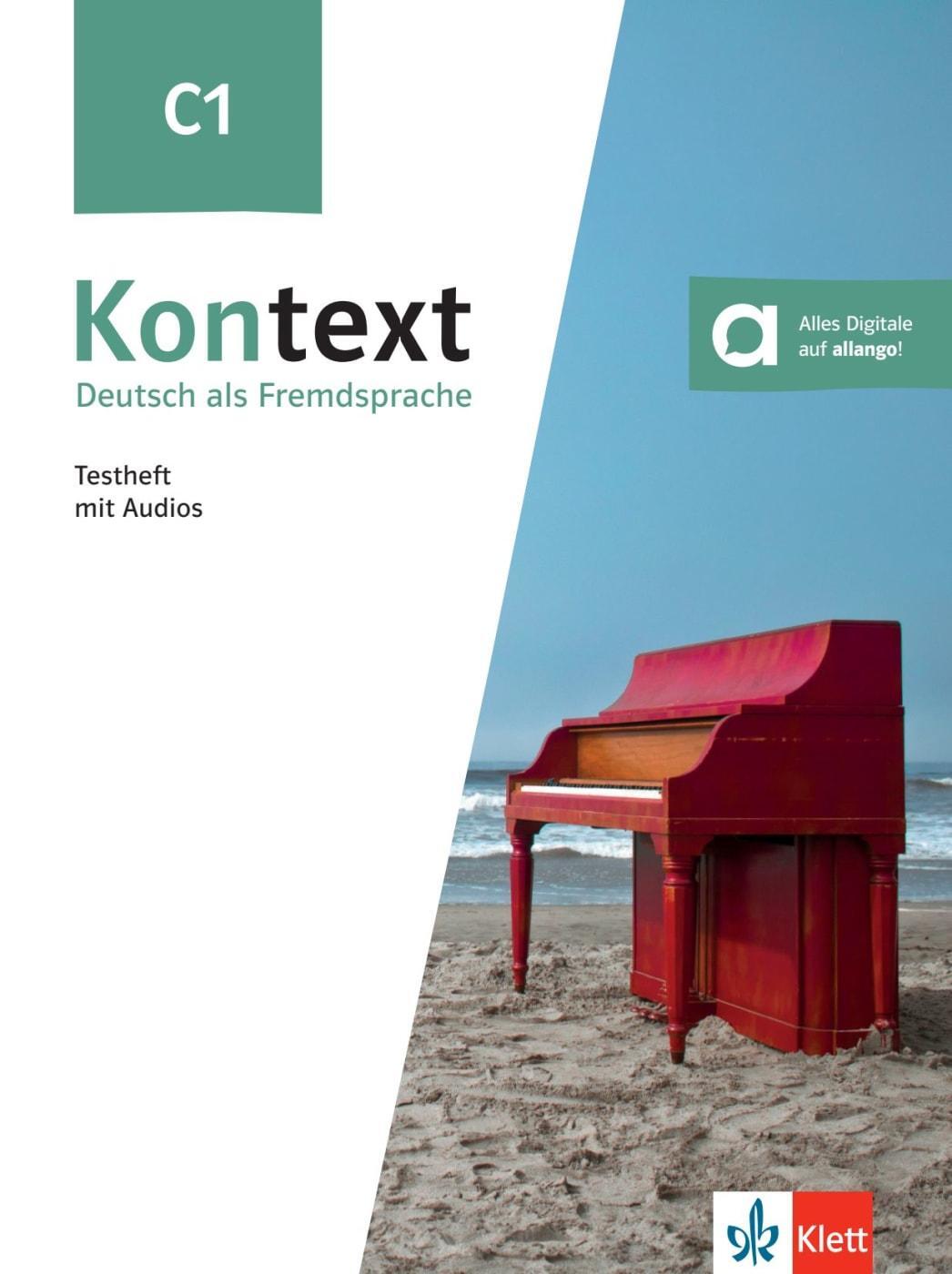 Cover: 9783126053532 | Kontext C1 | Deutsch als Fremdsprache. Testheft mit Audios | Buch