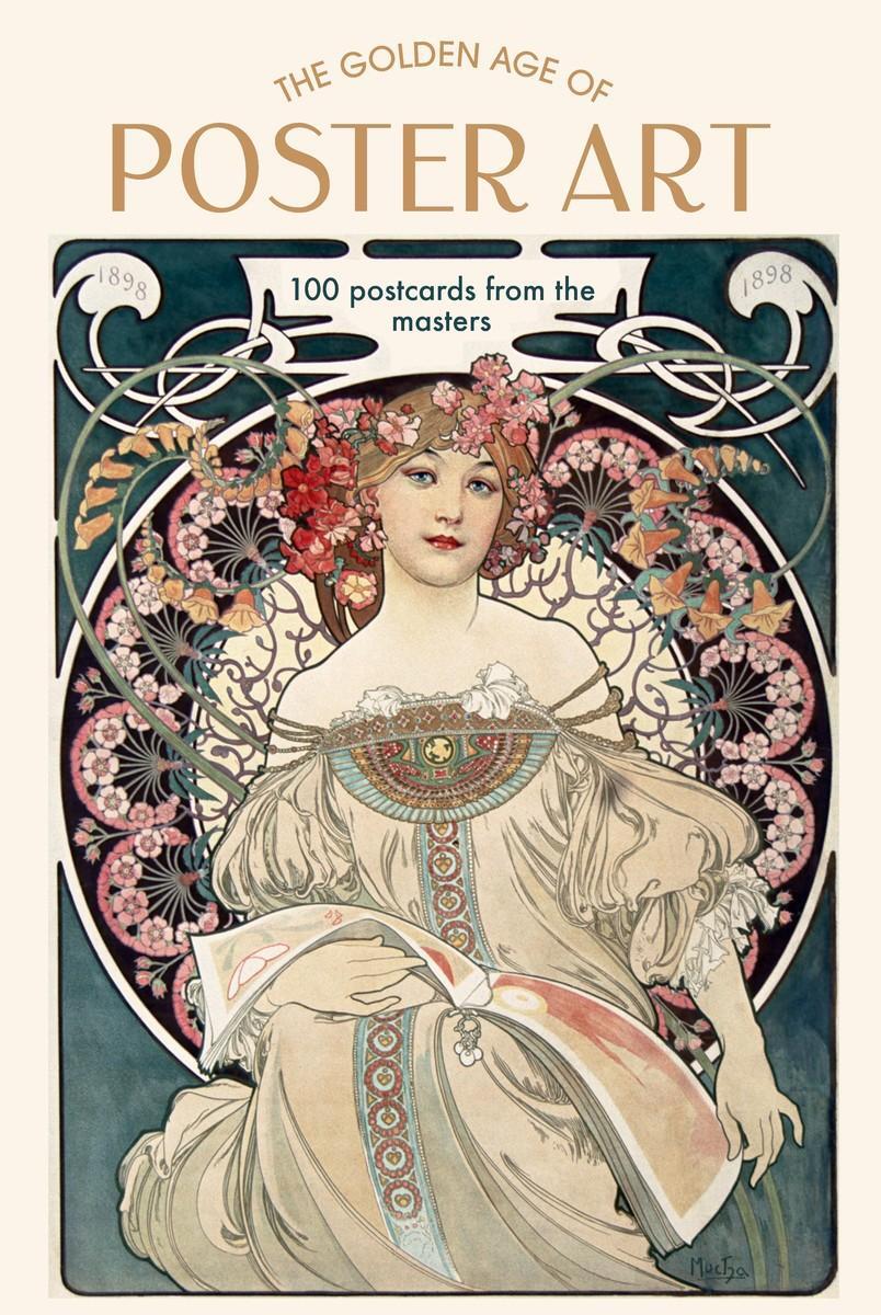 Cover: 9781923049642 | The Golden Age of Poster Art | 100 Postcards from the Masters | Books