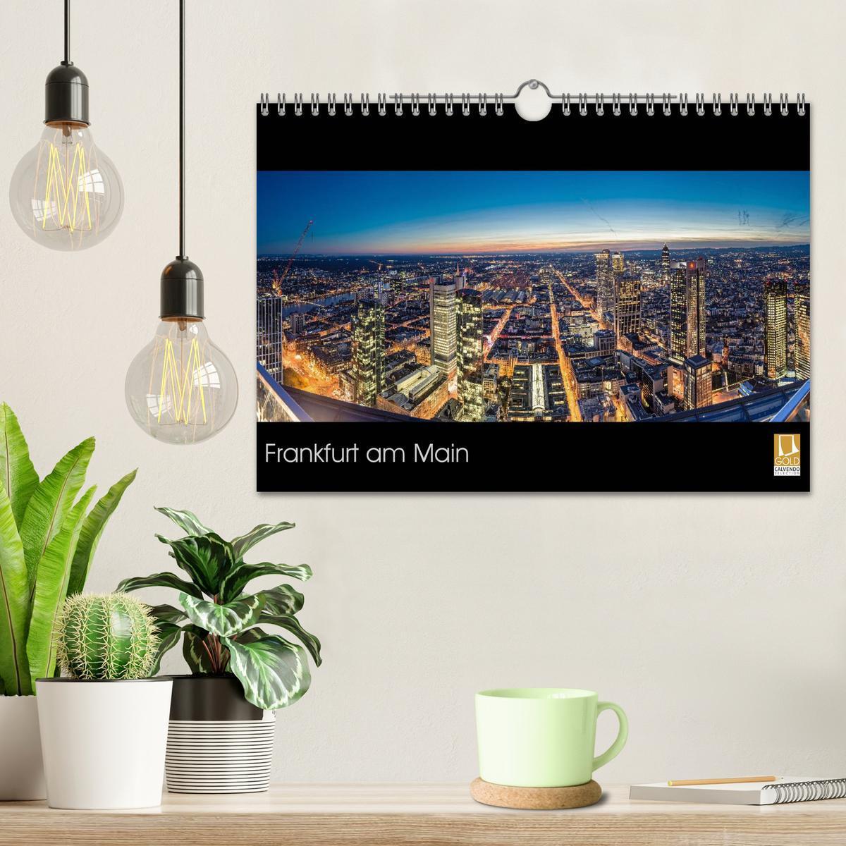 Bild: 9783435666133 | Frankfurt am Main (Wandkalender 2025 DIN A4 quer), CALVENDO...