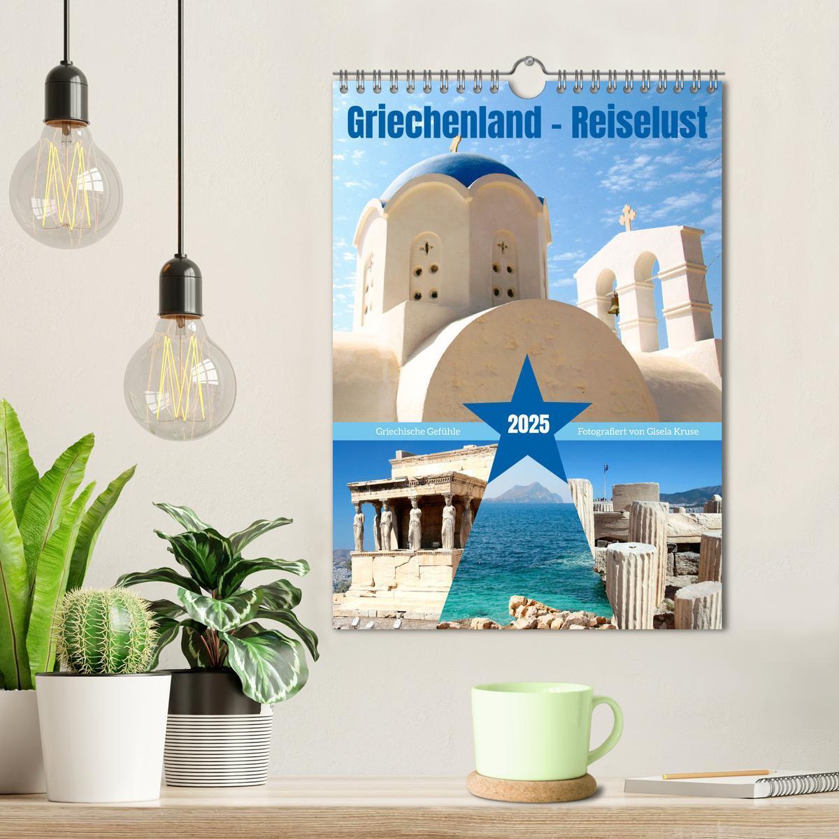 Bild: 9783435904686 | Griechenland - Reiselust (Wandkalender 2025 DIN A4 hoch), CALVENDO...