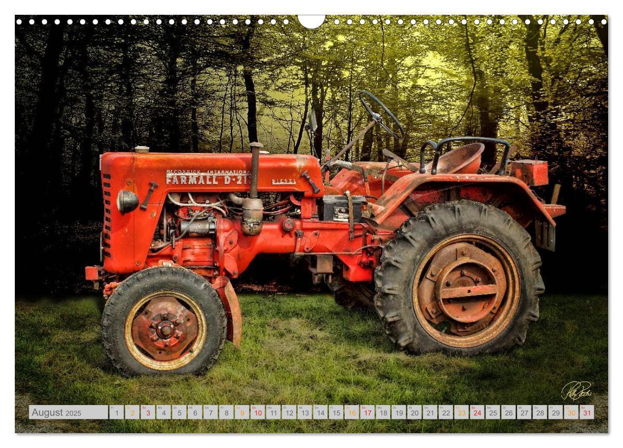 Bild: 9783435607341 | Oldtimer Schätze. Ein Traktoren-Kalender (Wandkalender 2025 DIN A3...